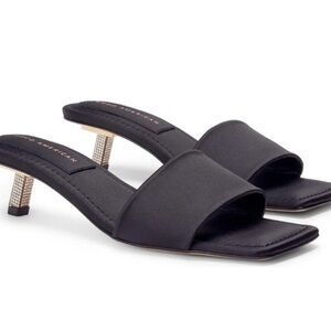 Good America Kickstand Slide in Black - Style: GA 117K-E, Size 9